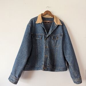 Vintage Storm Rider Lined Denim Jacket